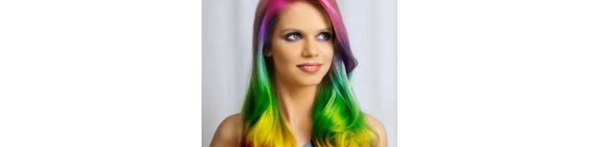 Coloured hair